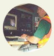 Skilled technicians operate the mini-cam above ground and record cracks, leaks or blockages on video