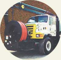PROLINE Vactor Truck, one of 11 vehicles in our state-of-the-art fleet